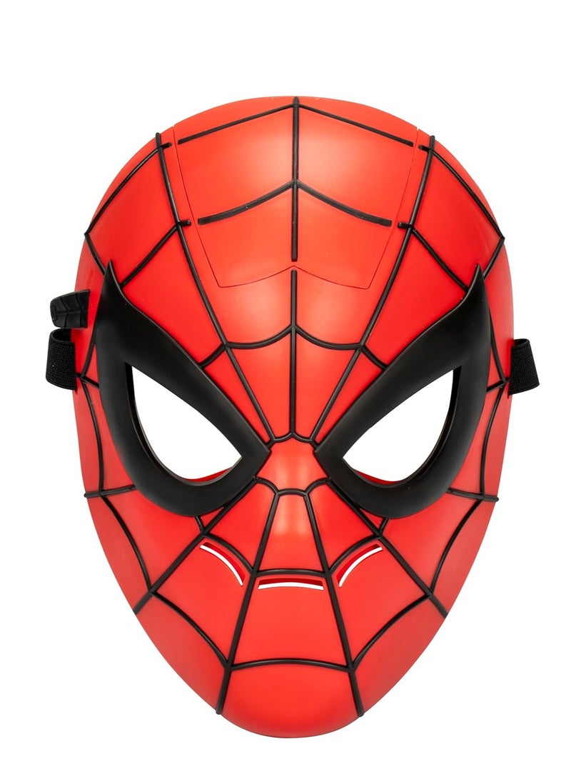 Marvel Spiderman Electronic Mask With Retractable Light-Up Eyes