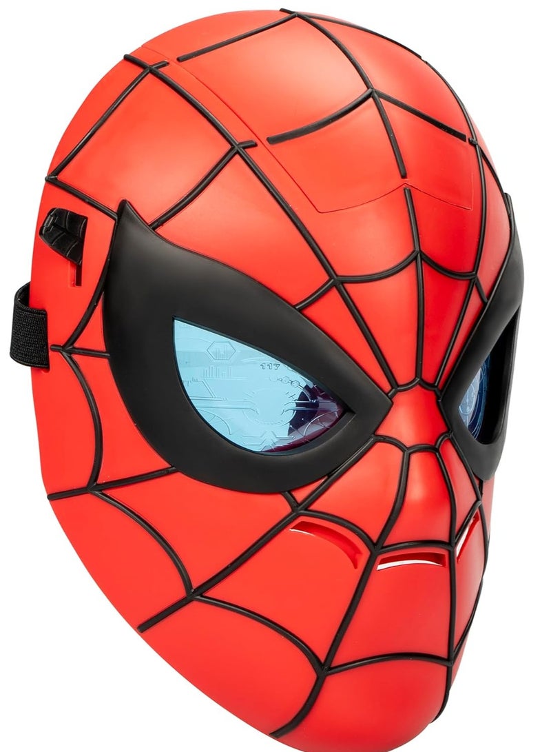 Marvel Spiderman Electronic Mask With Retractable Light-Up Eyes