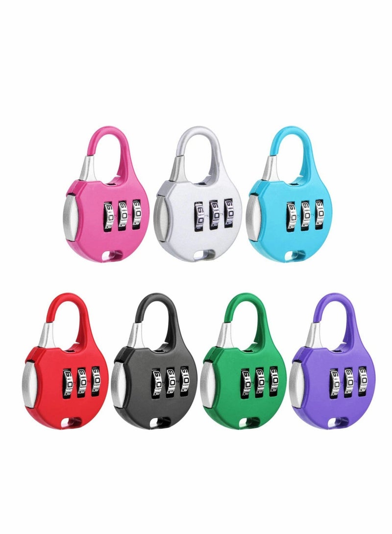 Luggage Lock Padlock Combination School Gym Locker Adjustable 3 Digit