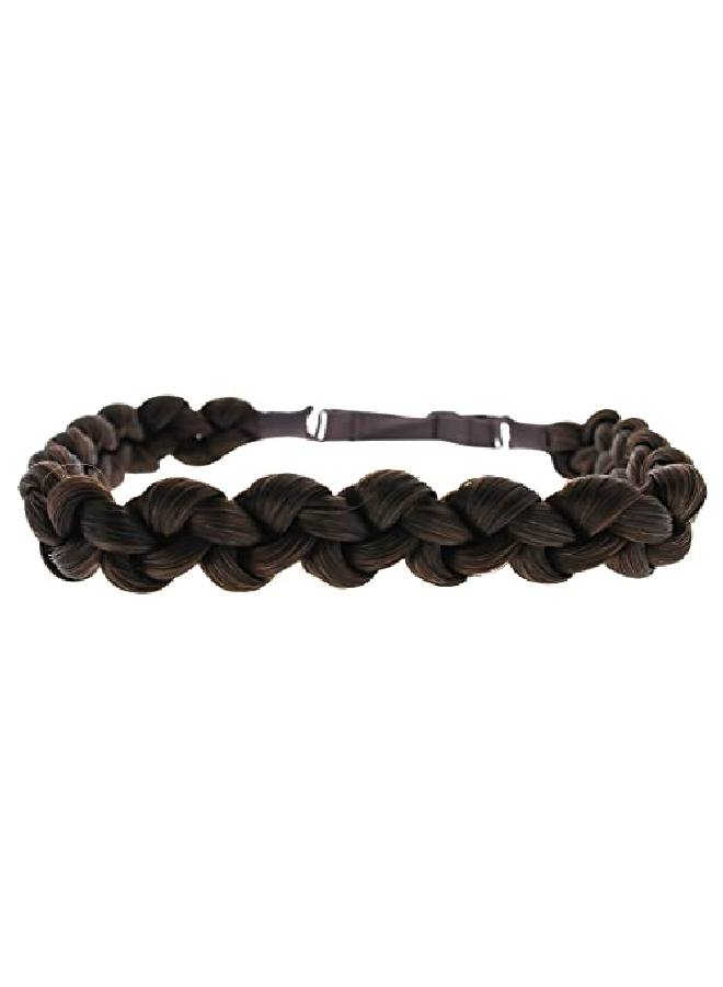 Pop Thick Braid Headband R6 30H Chocolate Copper