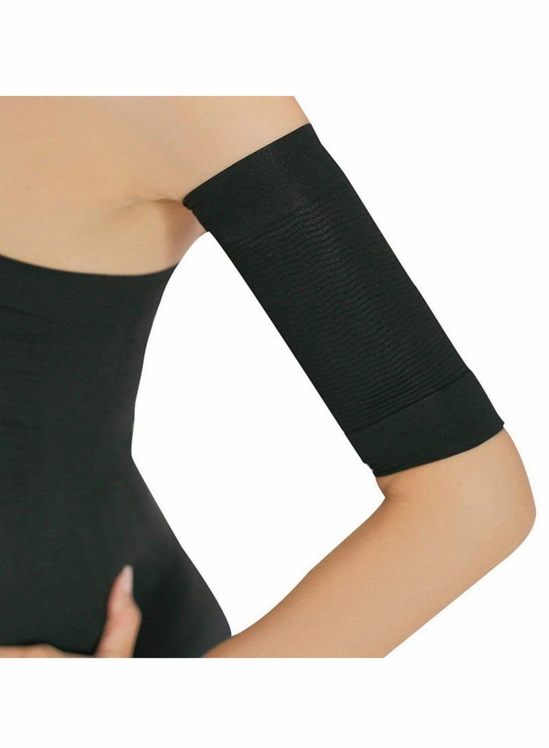 Women Ultra-thin Elastic Weight Loss Thigh Leg Massage Shaper Slimming Compression Arm Shaper Burn Fat Weight Loss Arm Arm Slimming Shaper Wrap Arm Compression Sleeve for Upper