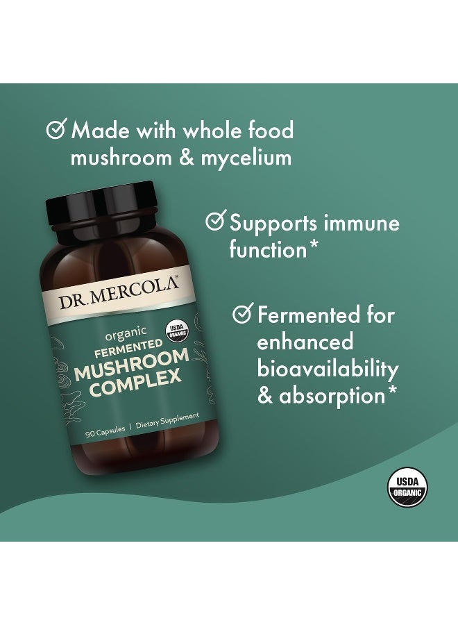 Fermented Mushroom Complex 90 Capsules