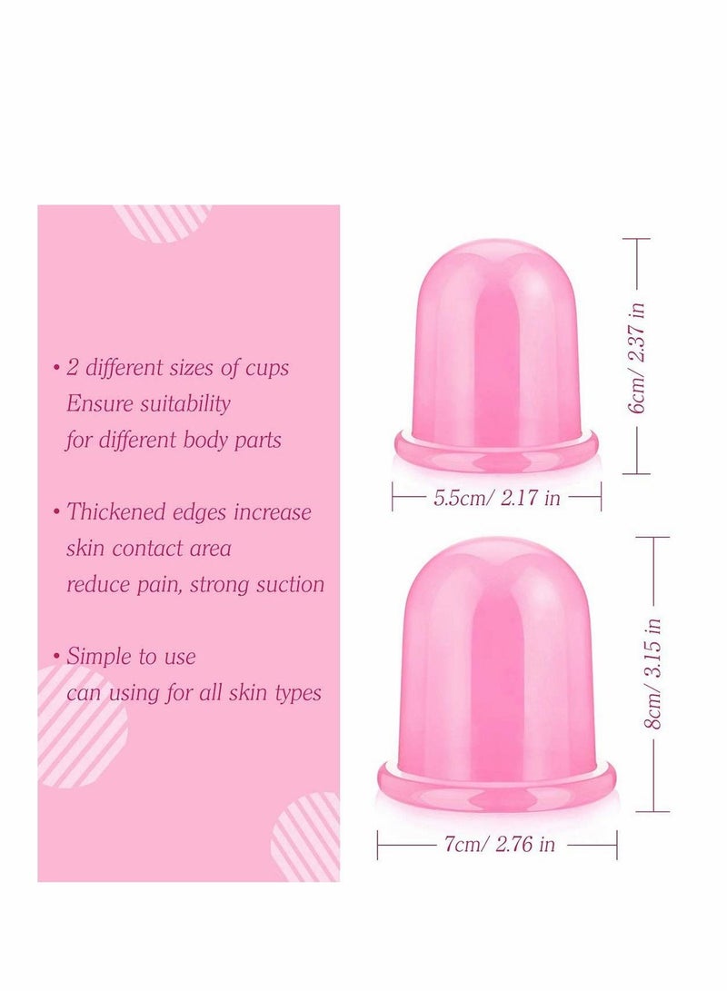 Amazing Cellulite Remover Anti Cellulite Cup with Cellulite Massager for Muscle and Joint Pain Cellulite Remover Silicone Suction Cup Set for Cupping Therapy