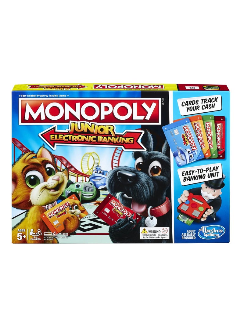 Monopoly Junior Electronic Banking Board Game