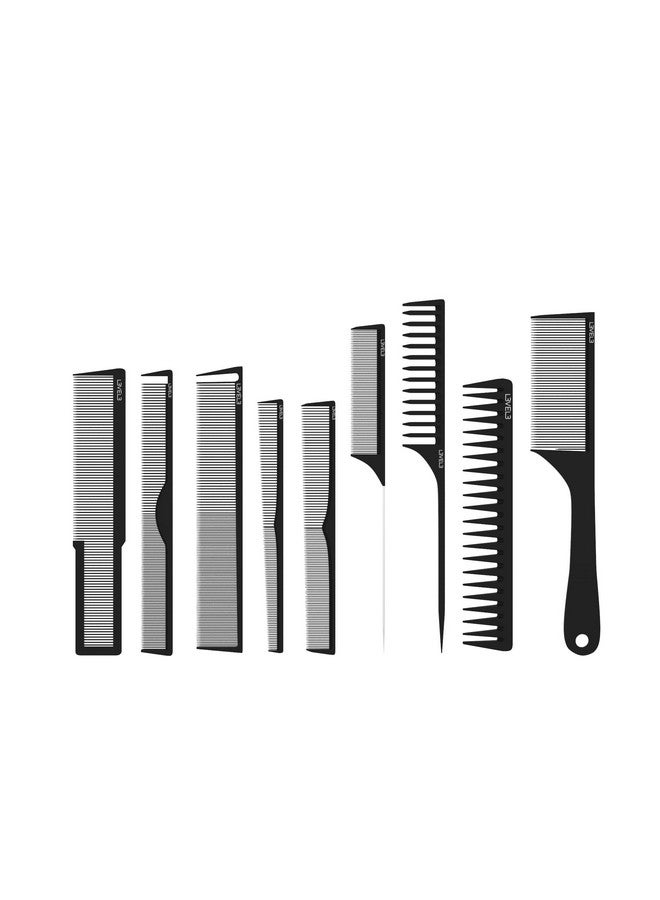 Level 3 Carbon Comb Set Professional Salon And Barbershop Quality Barbers And Hair Stylist