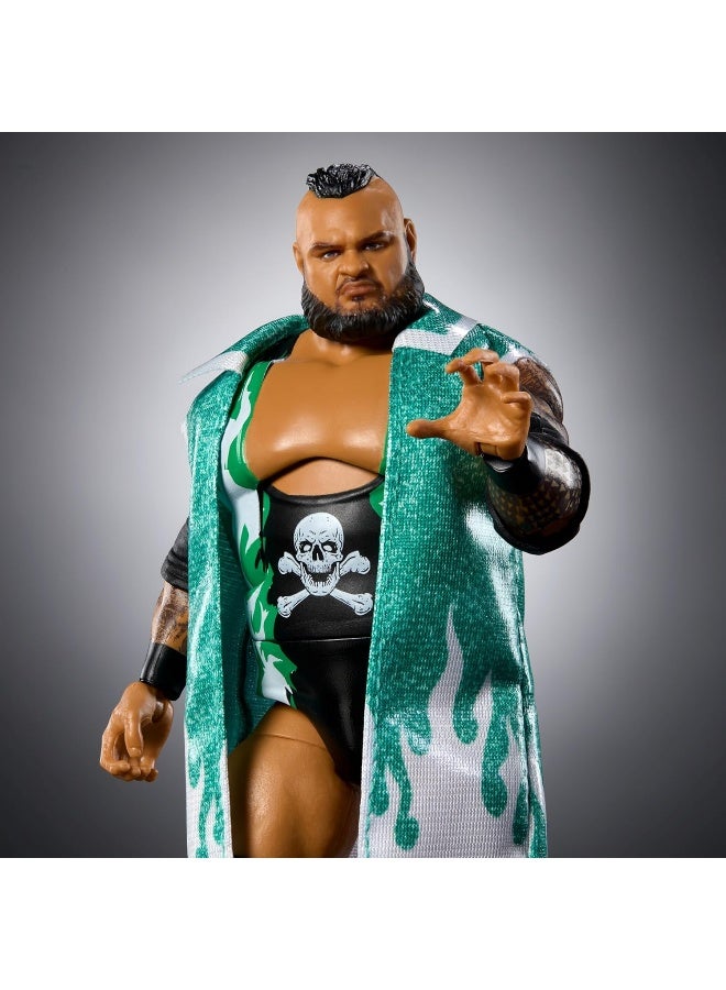 Mattel WWE Elite Action Figure & Accessories, 6-inch Collectible Bronson Reed with 25 Articulation Points, Life-Like Look & Swappable Hands