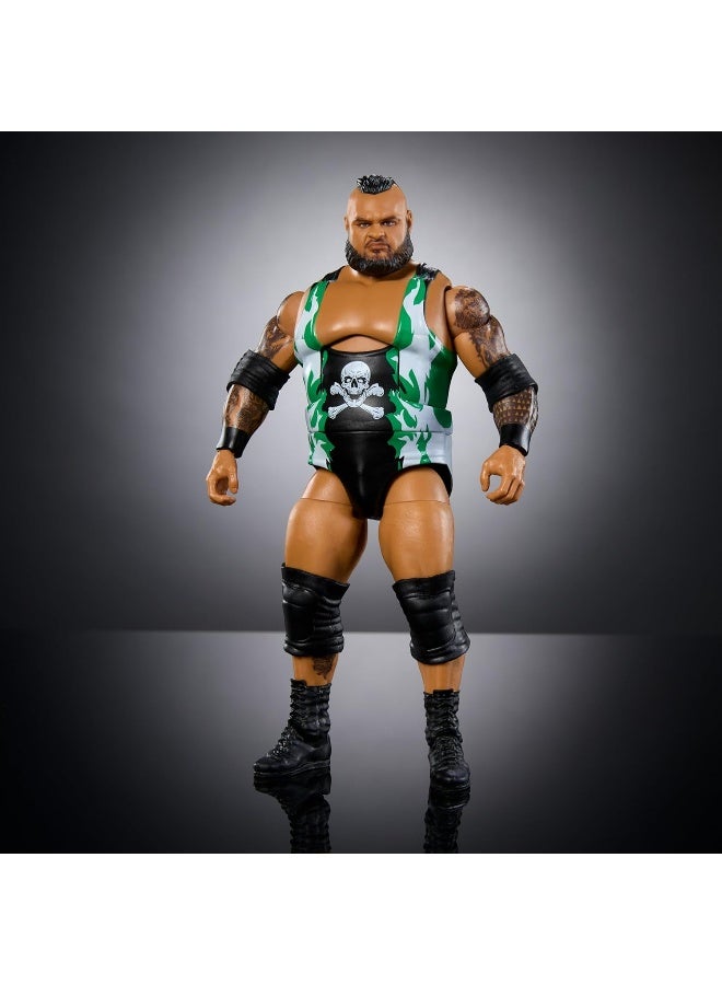 Mattel WWE Elite Action Figure & Accessories, 6-inch Collectible Bronson Reed with 25 Articulation Points, Life-Like Look & Swappable Hands