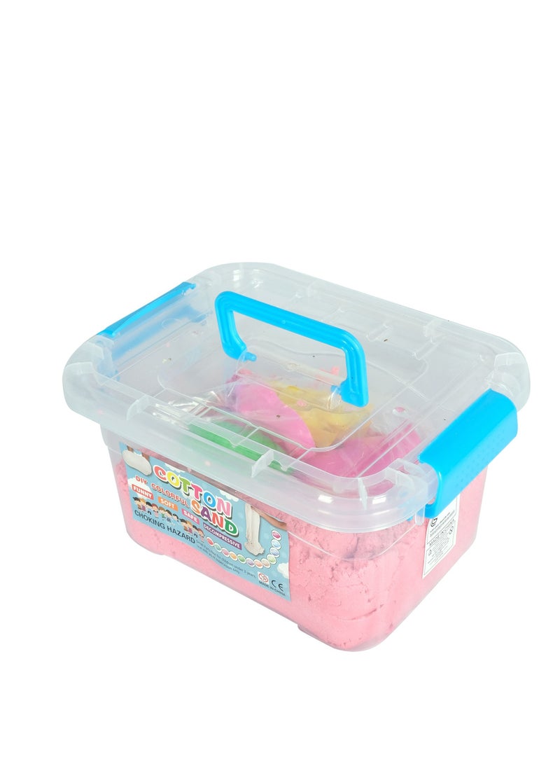 Play Cotton Sand with Moulds Toy Kit