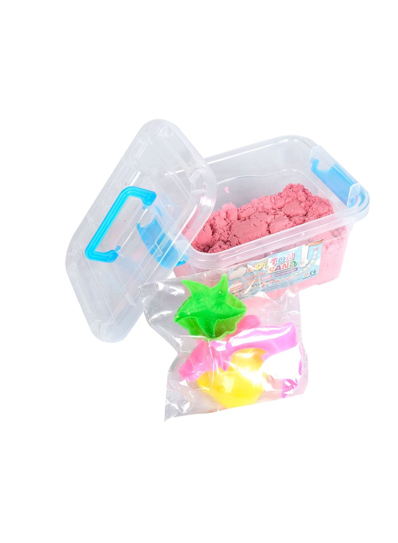 Play Cotton Sand with Moulds Toy Kit