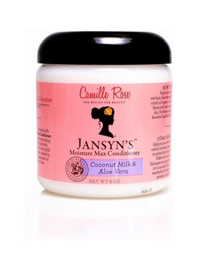 Camille Rose Jansyn's Moisture Max Conditioner, 8 Oz