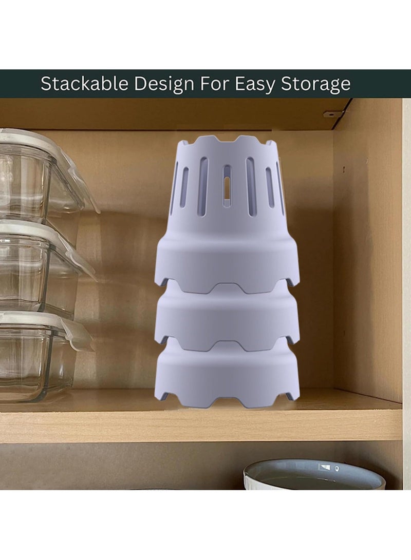 2 Piece Water Bottle Drying Rack, For Faster Drying, Drinking Glass And Sports Bottle Drainer Stand