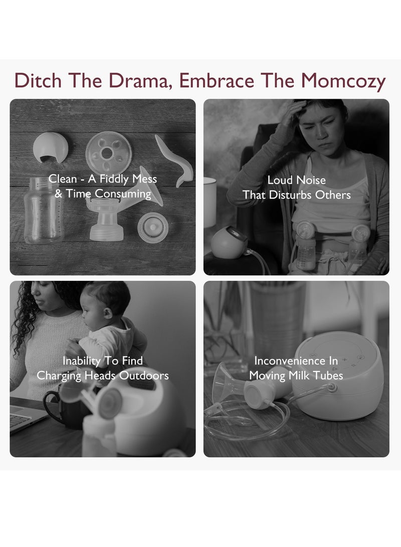 Hands Free, Portable M5 Breast Pump Electric With 3 Modes And 9 Levels