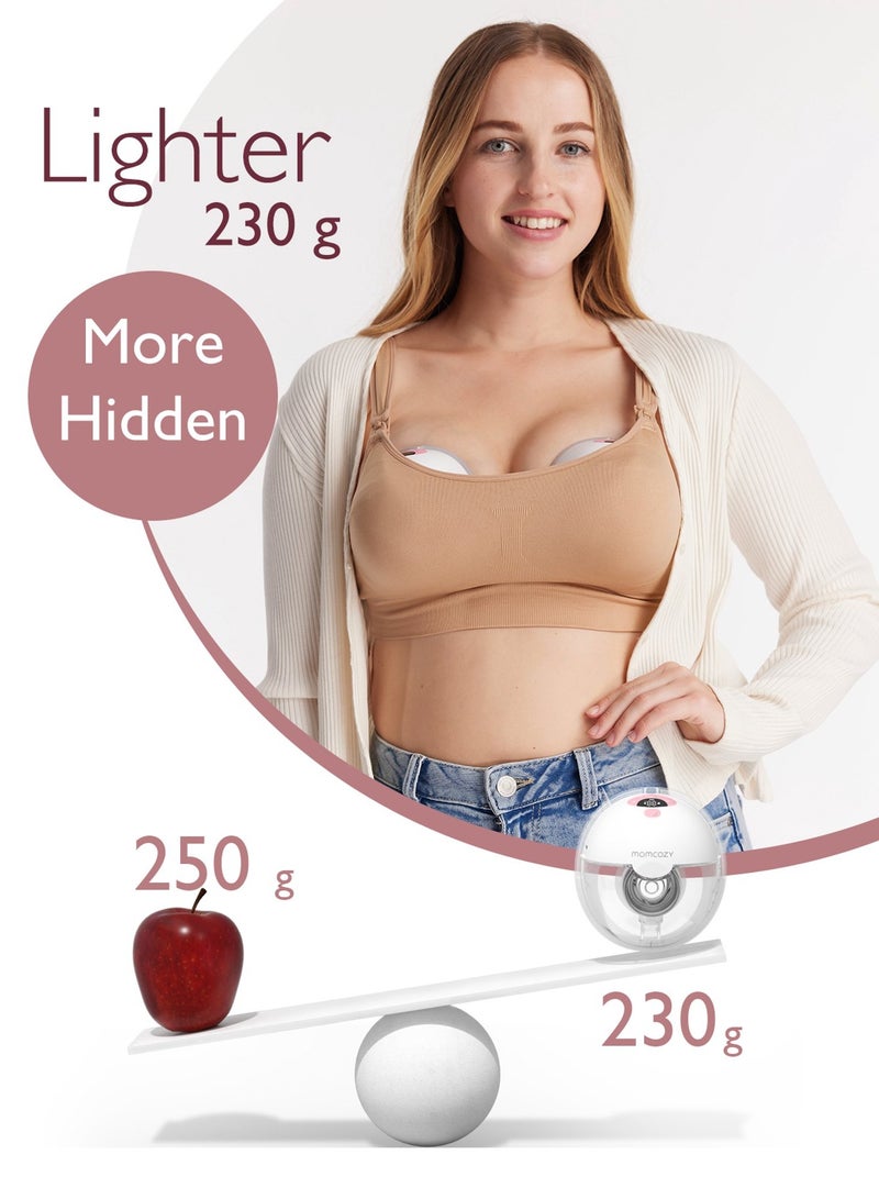 Hands Free, Portable M5 Breast Pump Electric With 3 Modes And 9 Levels