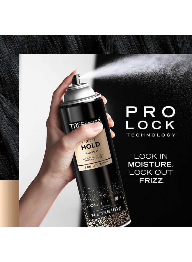 Extra Hold Hairspray For 24Hour Frizz Control With Pro Lock Tech 14.6 Oz