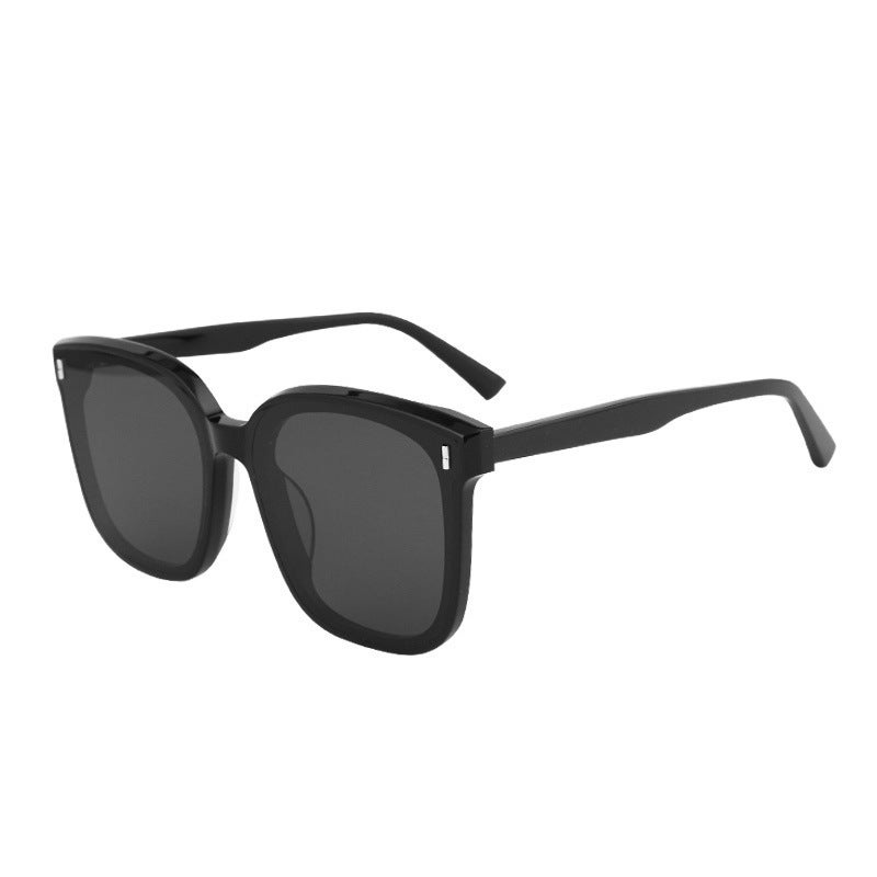 GM Designer Sunglasses UV Protection Stylish OversizedBlack Black