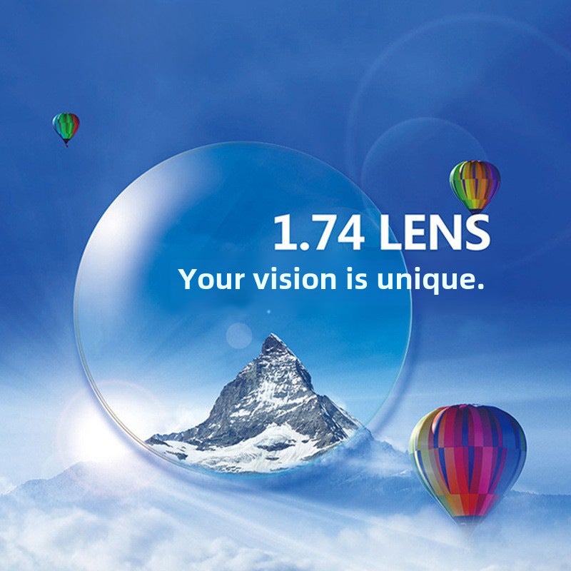 Conant 1.74 Ultra-Thin Aspheric Blue-Light Blocking Lenses1.74FIX double non-blue light garage high dispersion aspheric surface 1.74FIX double non-blue light garage high dispersion aspheric surface