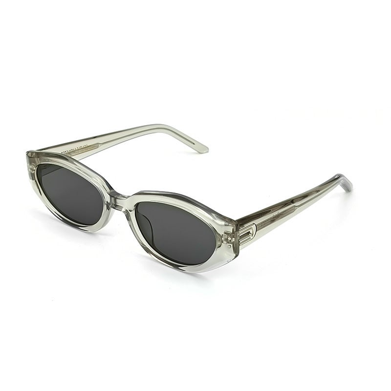 2024 New GM Sunglasses Fashion UV Protection Translucent brown frame/gray sheet