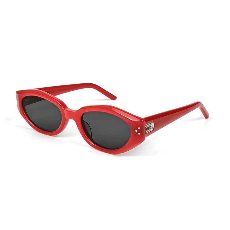 2024 New GM Sunglasses Fashion UV ProtectionRed frame/gray sheet Red frame/gray sheet