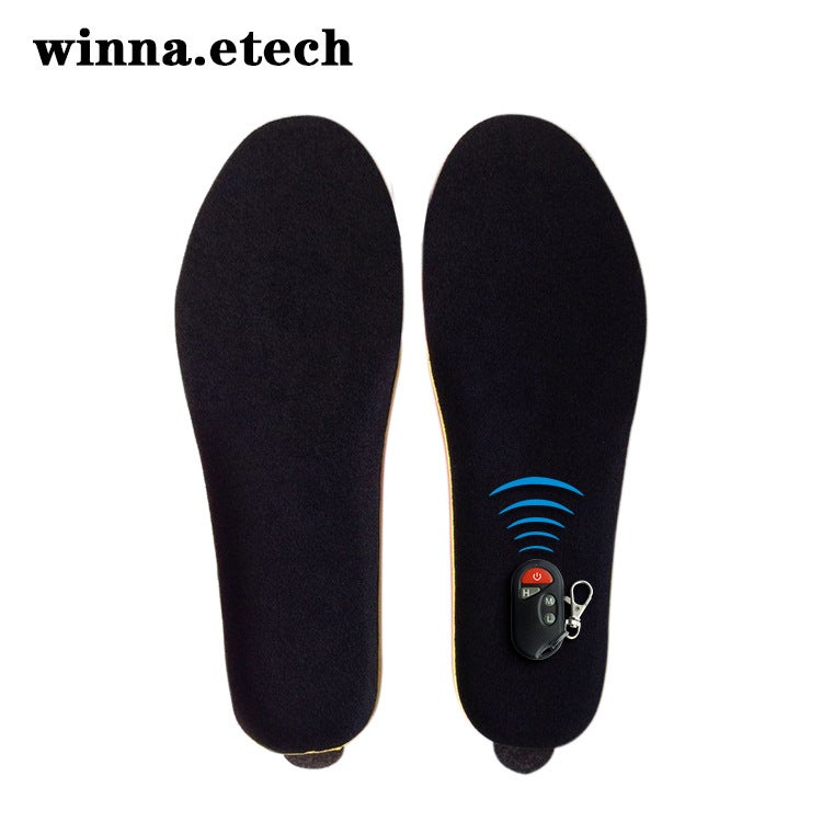 Heating insole USB charging intelligent heating insole foot warmer winter electric heating foot warmer wholesale winnaH7Black 3720 Black 3720