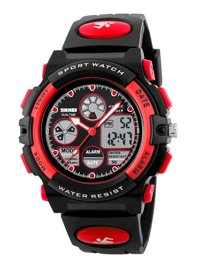 boys Sport Children Plastic Analog + Digital Watch 1163