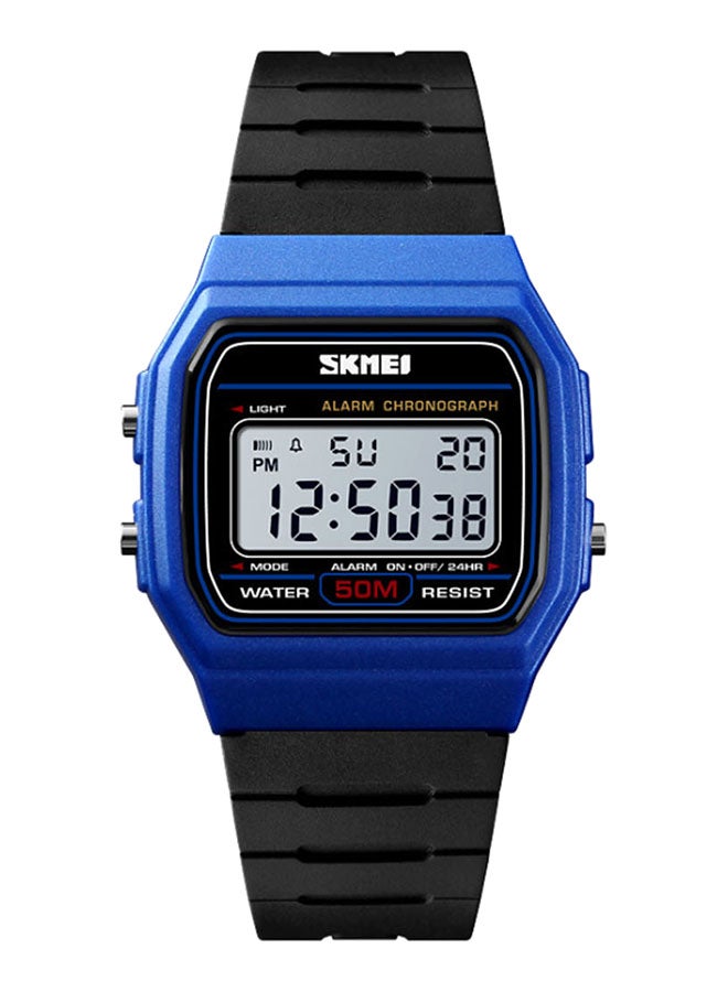 boys Sport PU Leather Digital Watch 1412