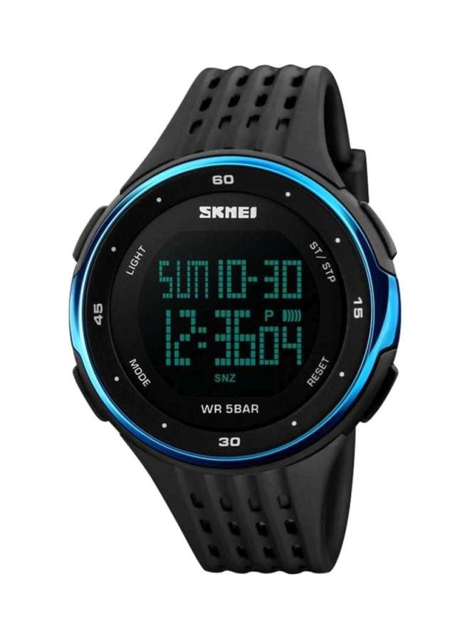 Boys' Water Resistant PU Digital Watch 1219