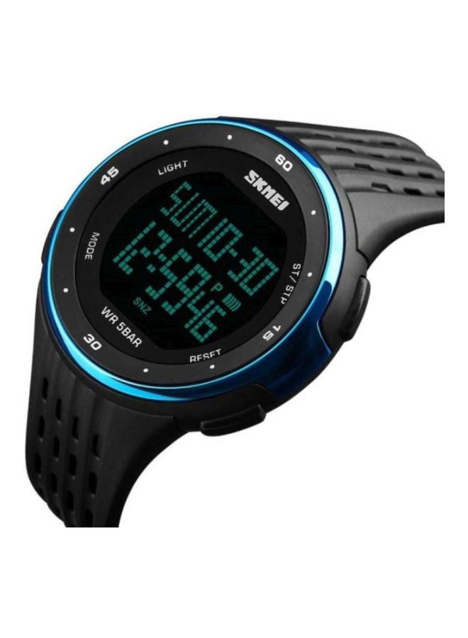 Boys' Water Resistant PU Digital Watch 1219