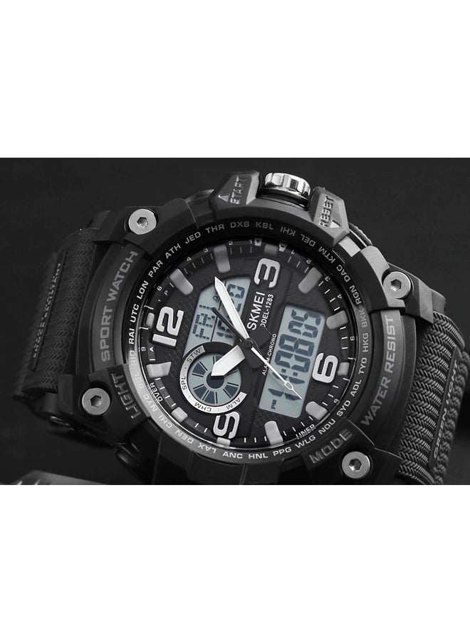 Boys' Water Resistant Analog-Digital Watch 1283