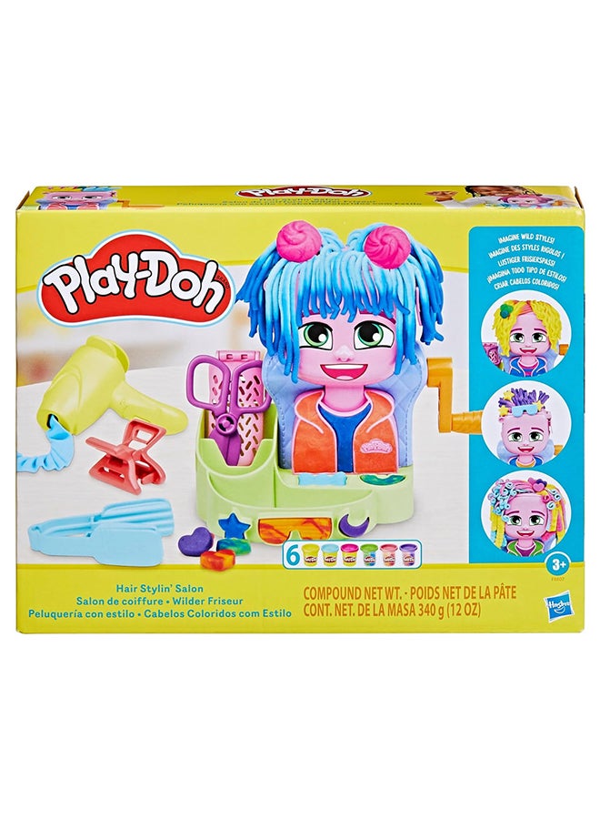 Play-Doh Fun Factory Starter Set, Preschool Toys for 3 Year Old Girls & Boys & Up, Kids Arts and Crafts Kit, 3 Modeling Compound Colors