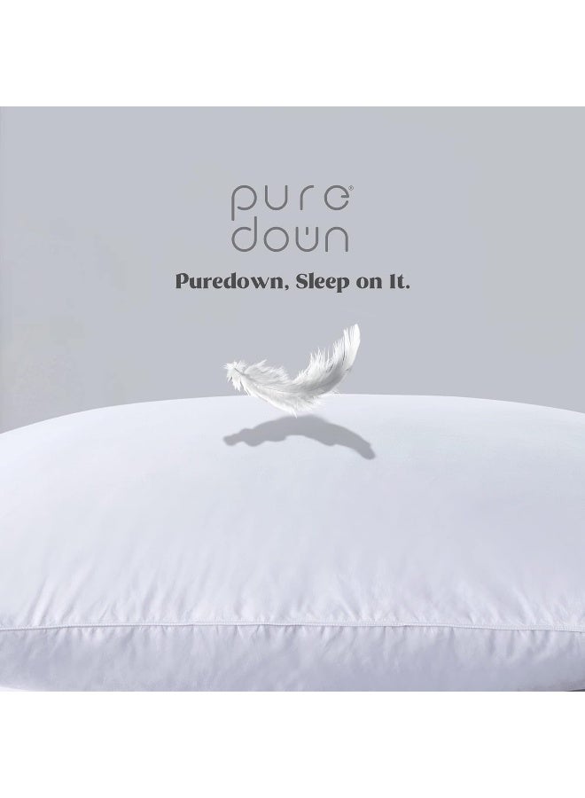 Feather and Down Pillow Set of 2 Standard