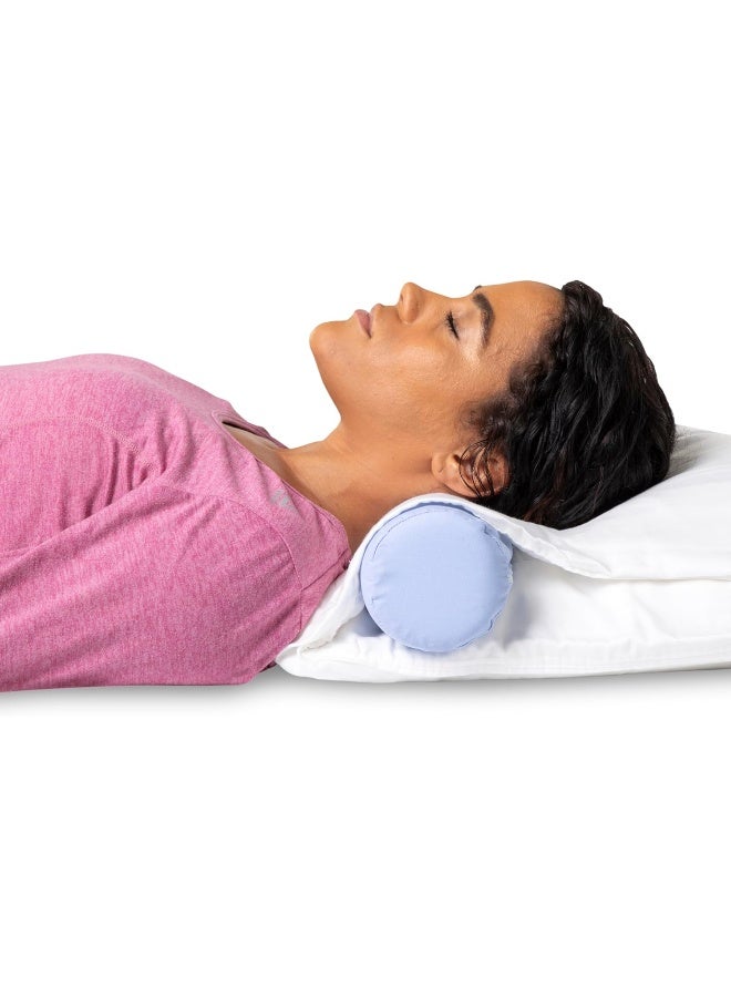 The Original McKenzie Cervical Roll Support Pillow to Relieve Neck and Back Pain When Sleeping