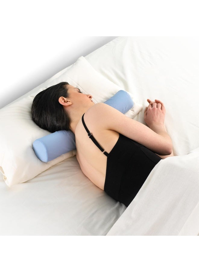 The Original McKenzie Cervical Roll Support Pillow to Relieve Neck and Back Pain When Sleeping