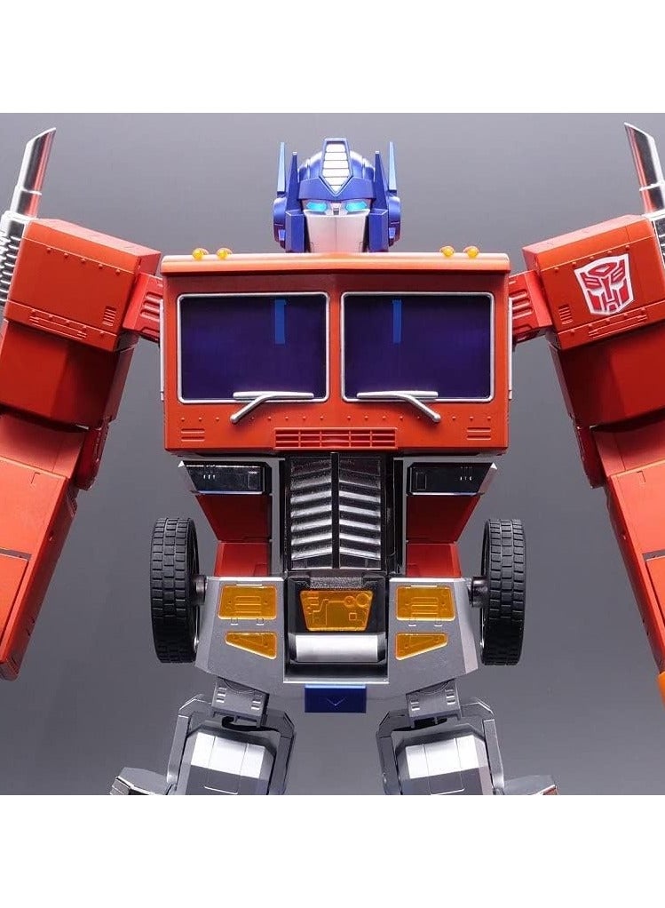 Robosen Elite Optimus Prime - Fully Automatic Transforming Robot (Japanese), Voice-Controlled, App Compatible