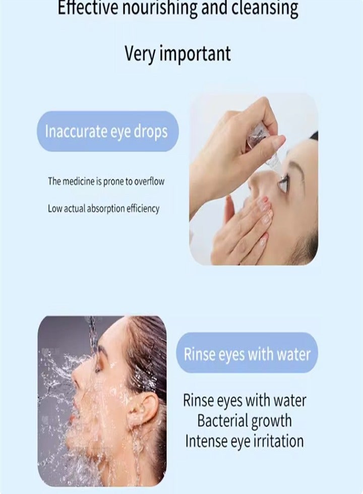 Cold and hot compress eyes, handheld multi-functional spray moisturizer, relieve eye fatigue