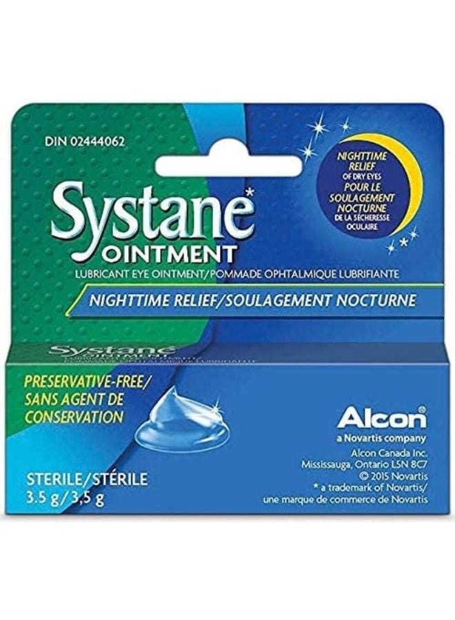 Nighttime Lubricant Eye Ointment 3.50 G (Pack Of 3)