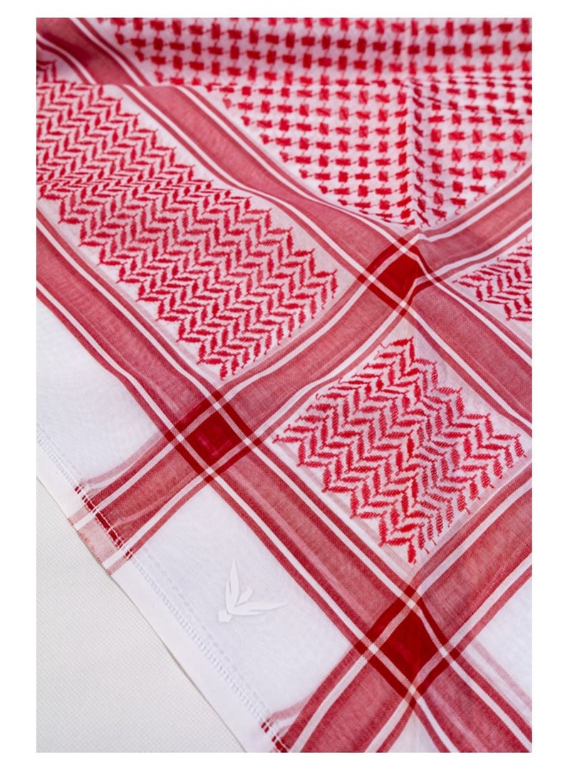 Ghatra Cap White/Red