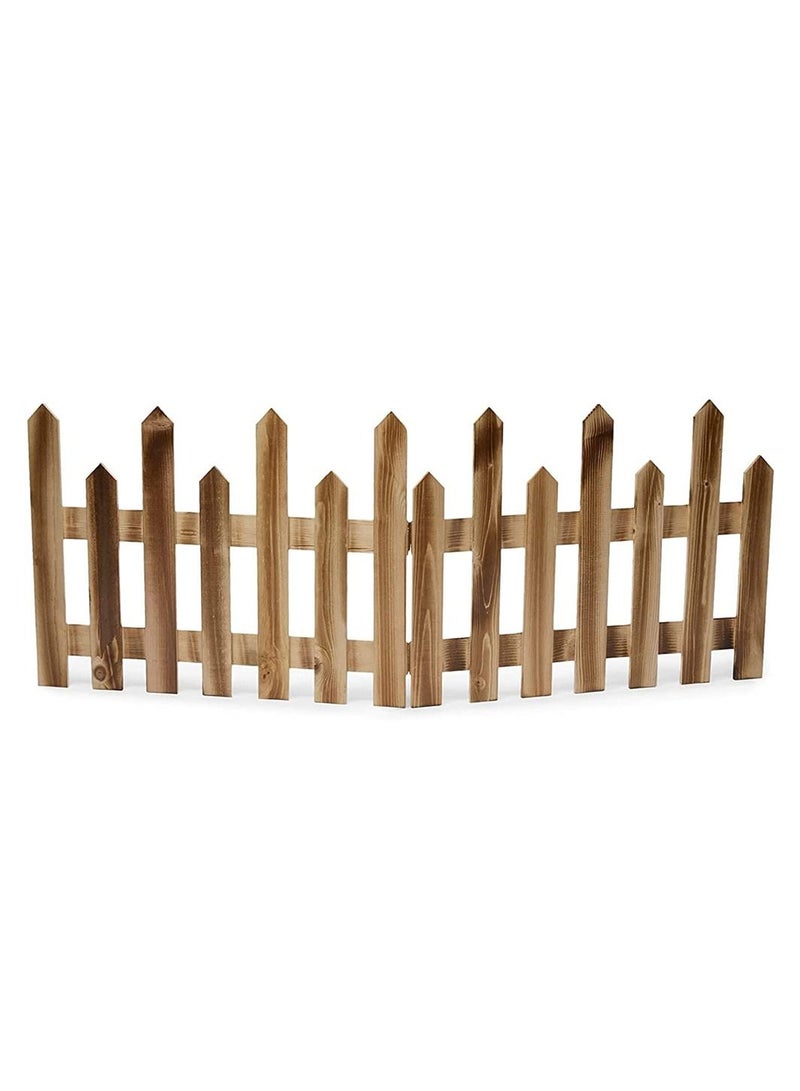 Wooden Garden Solid Fence Border