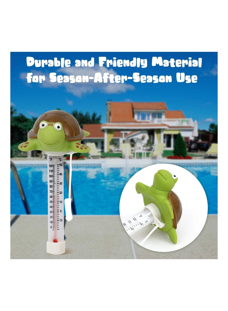 1 Piece Floating Pool Thermometer for Outdoor and Indoor Swimming Pools and Spas