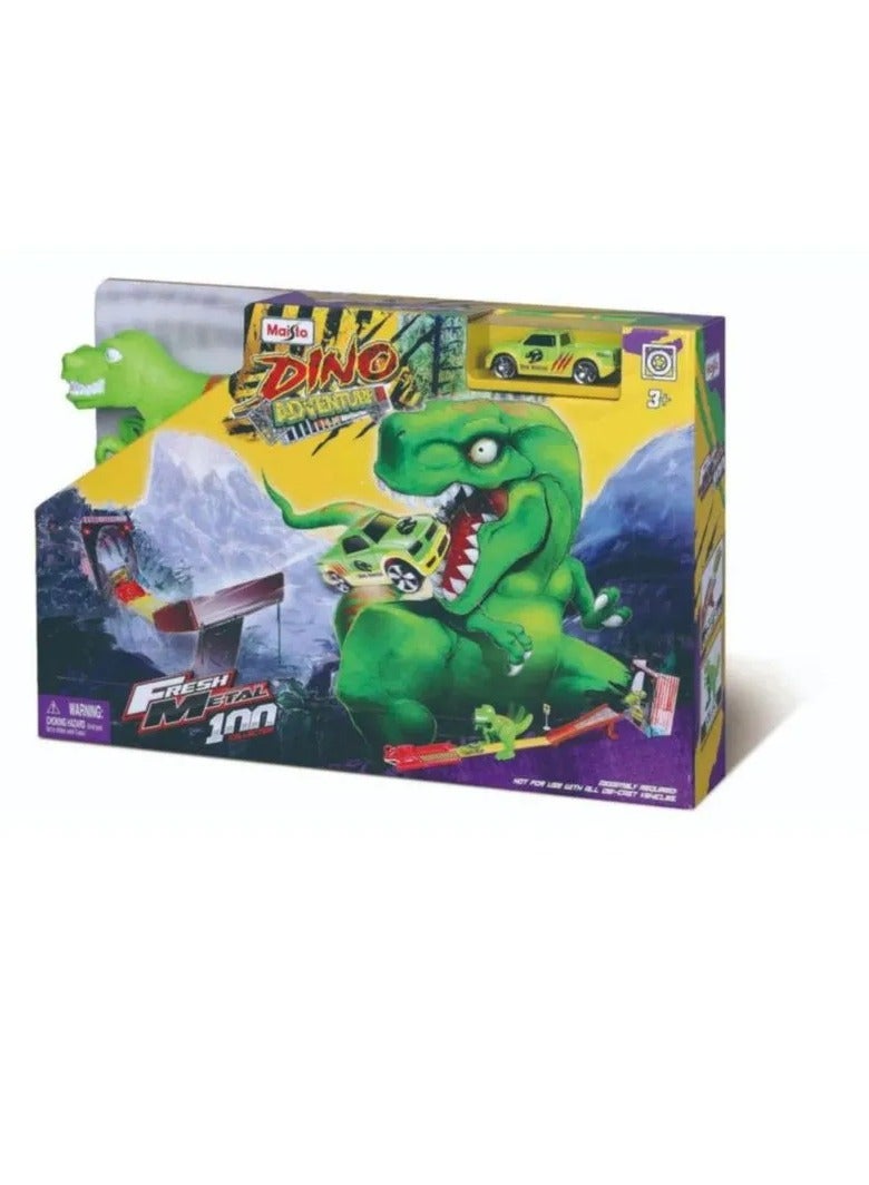 Fresh Metal Dino Escape Playset