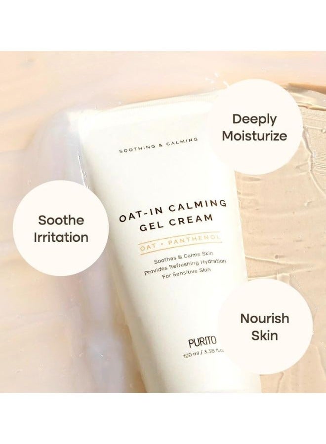 Oat-In Calming Gel Cream 100ml, Soothes & Calm Skin VEGAN