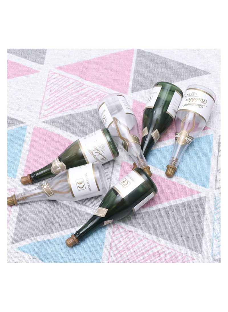 12PCS Candy Jars, DIY Favor Containers Party Favor Bottles Miniature Bottles DIY Candy Jar Bottle Unique Mini Bottle Candy Holders for Baby Shower Bridal Shower Wedding Birthday Party Favor Containers