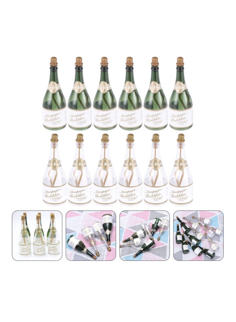12PCS Candy Jars, DIY Favor Containers Party Favor Bottles Miniature Bottles DIY Candy Jar Bottle Unique Mini Bottle Candy Holders for Baby Shower Bridal Shower Wedding Birthday Party Favor Containers