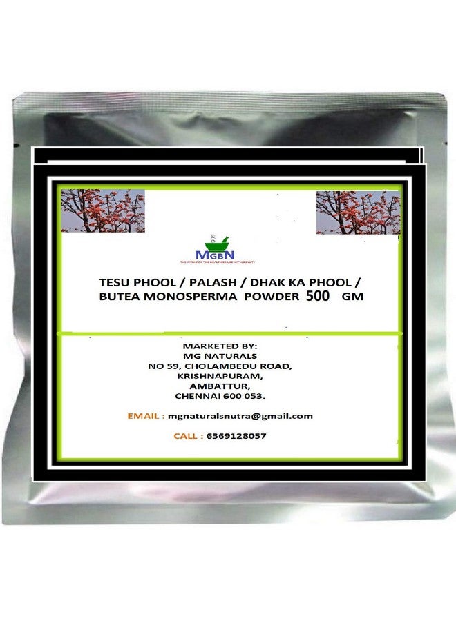 Tesu Phoolpalashdhak Ka Phoolbutea Monosperma Powder 500 Gm