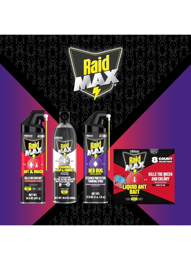 Max Liquid Ant Bait Kills Ants where they breed 8 Bait Stations