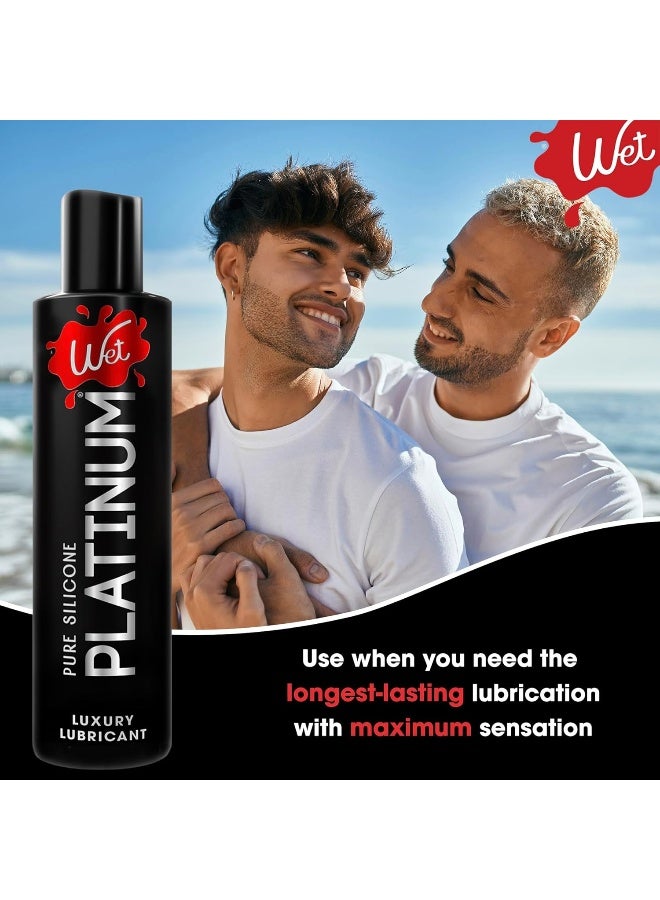 Platinum Lube Premium Silicone Based Personal Lubricant 8.9Oz