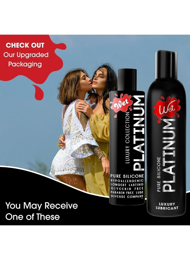 Platinum Paraben-Free Silicone Based Lubricant (4.2Oz)