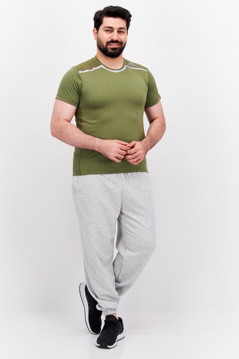 Men Sportswear Fit Short Sleeve Training T-Shirt, Green
