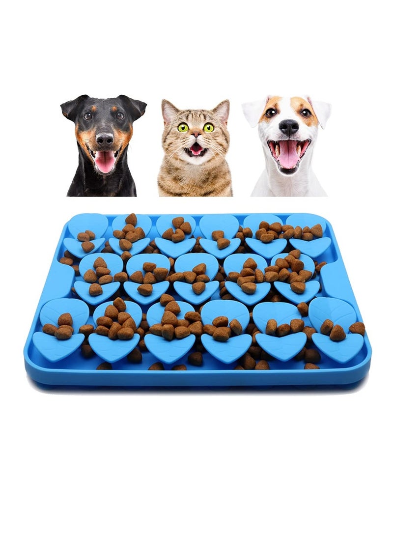 Licking Treat Mat for Dogs and Cats - Silicone Sniff Mat for Small and Large Pets, Ideal for Training and Foraging with Wet Food - Perfect for Rabbits and Other Animals