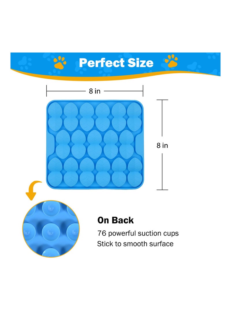 Licking Treat Mat for Dogs and Cats - Silicone Sniff Mat for Small and Large Pets, Ideal for Training and Foraging with Wet Food - Perfect for Rabbits and Other Animals