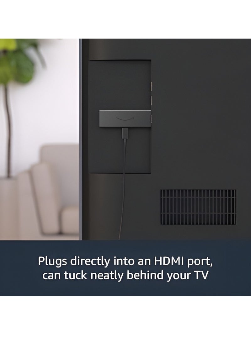 Fir TV Stick lite Full HD streaming (2rd gen) with Alexa Voice Remote & Dolby Audio Compatible with HDMI this stream content from Netflix YouTube TV projectors and monitors